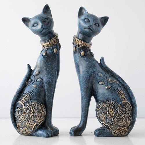 Kitty Cat Sculpture Set