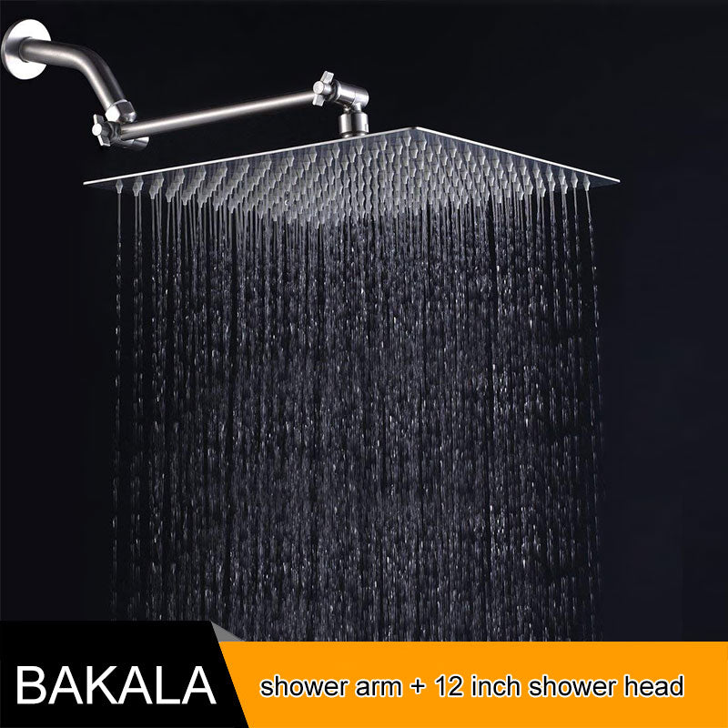 Stainless Steel Square Rainfall Shower