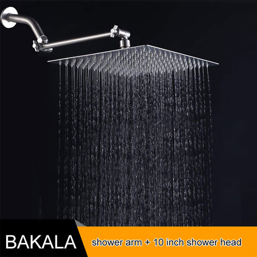 Stainless Steel Square Rainfall Shower