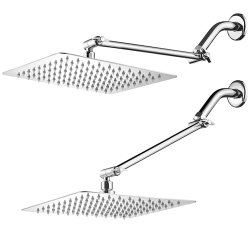 Stainless Steel Square Rainfall Shower