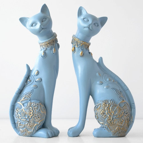 Kitty Cat Sculpture Set