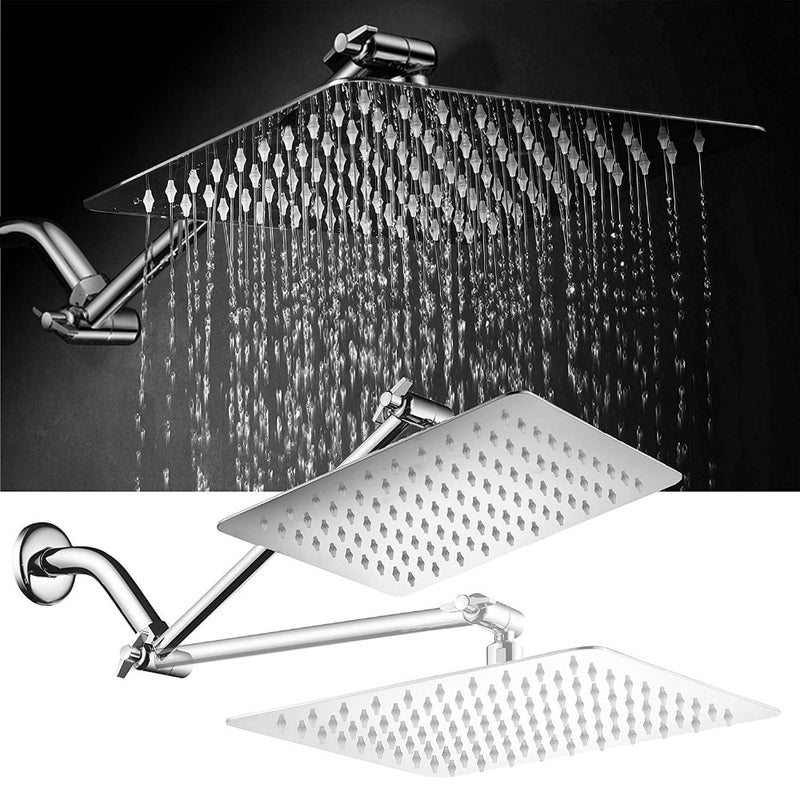 Stainless Steel Square Rainfall Shower