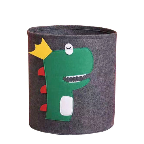 Storage Baskets with Animal Faces for Kids Rooms