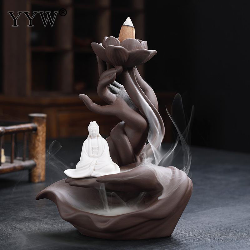 Buddhist Backflow Incense Burners