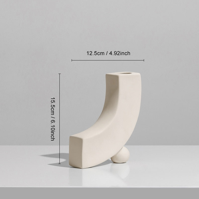 Modern Contemporary Style Ceramic Vases