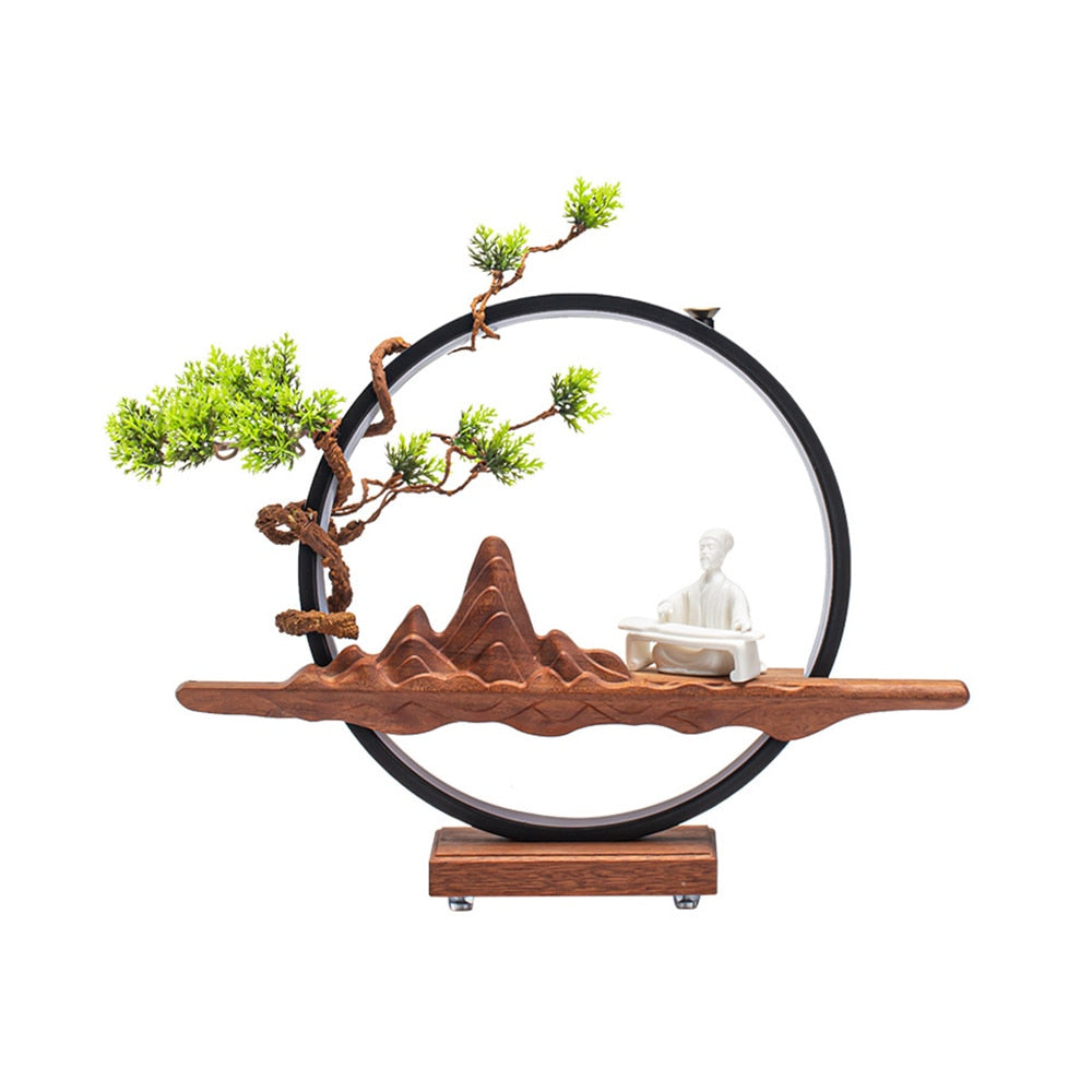 Zen LED Aroma Backflow Incense Lamp