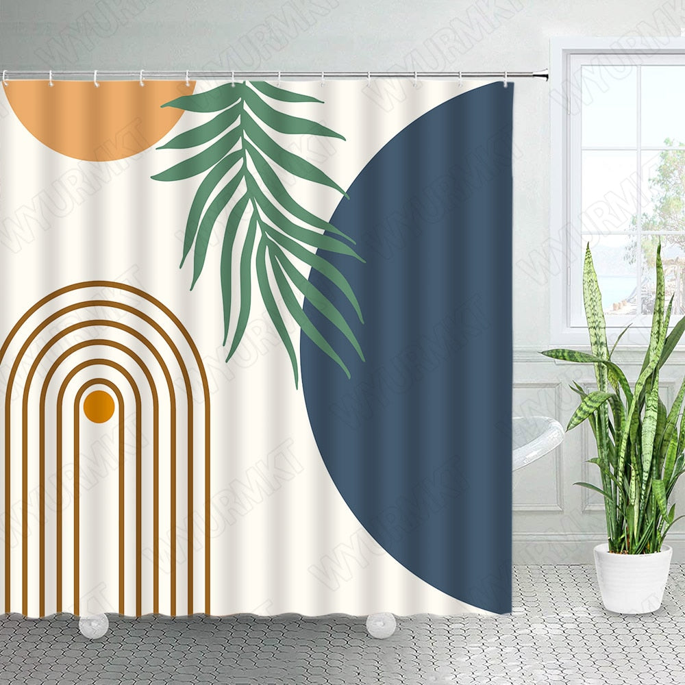 Sunset Arch Design Shower Curtain