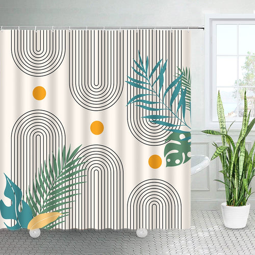 Sunset Arch Design Shower Curtain