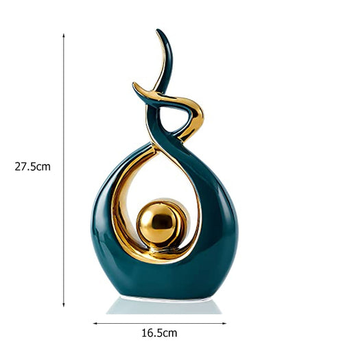 Abstract Ceramic Sculpture Decoration