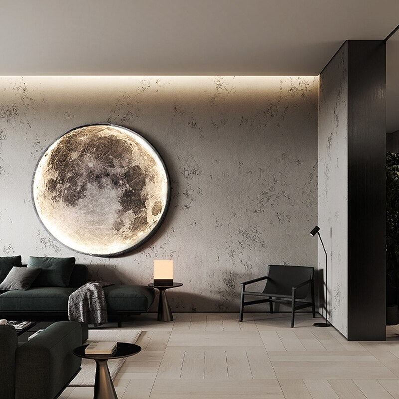 Indoor Moon Wall Lamp