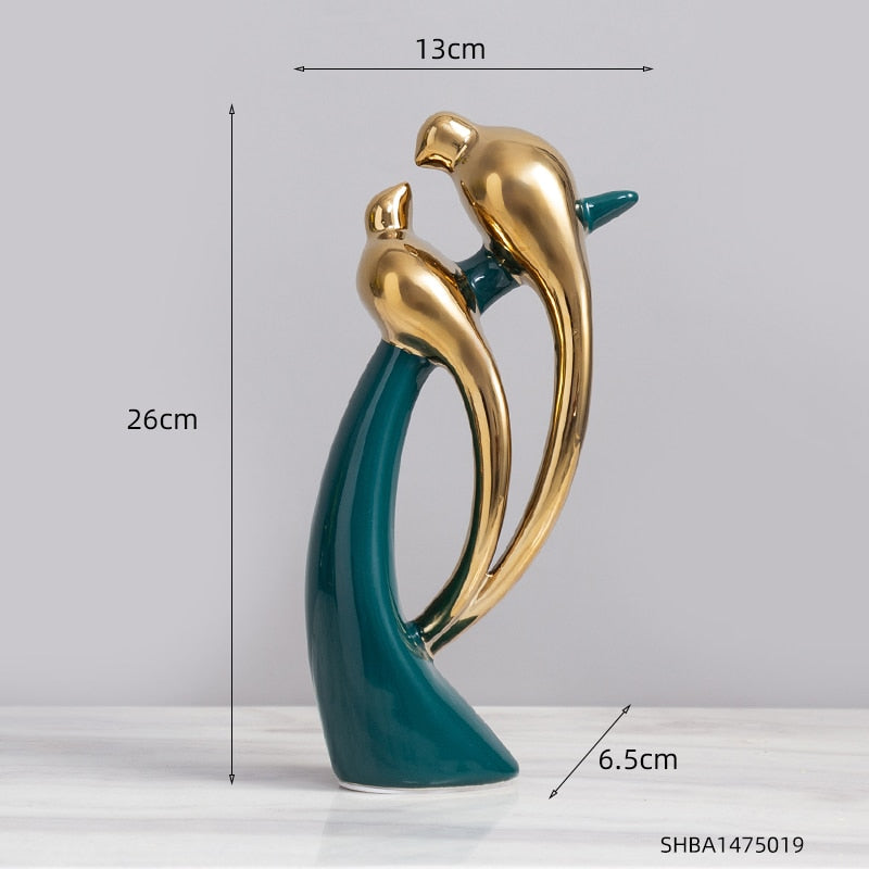 Abstract Ceramic Sculpture Decoration