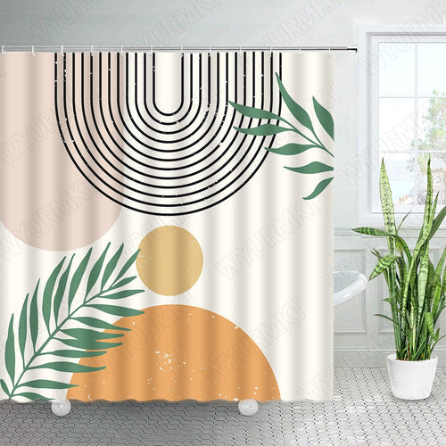 Sunset Arch Design Shower Curtain