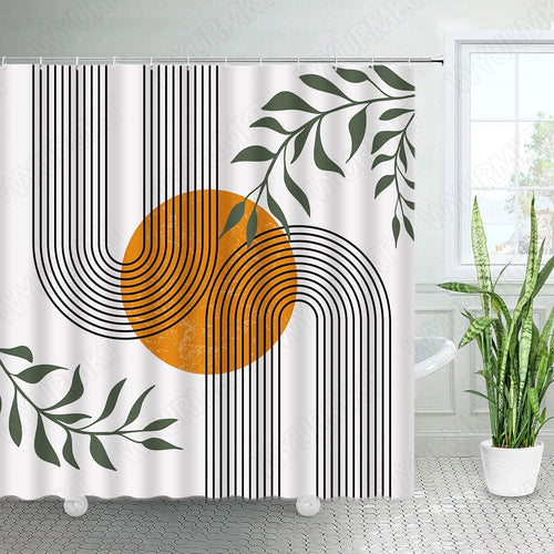 Sunset Arch Design Shower Curtain