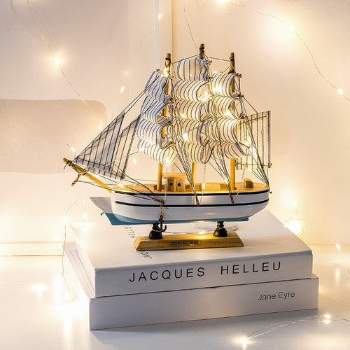 Wooden Boat Model