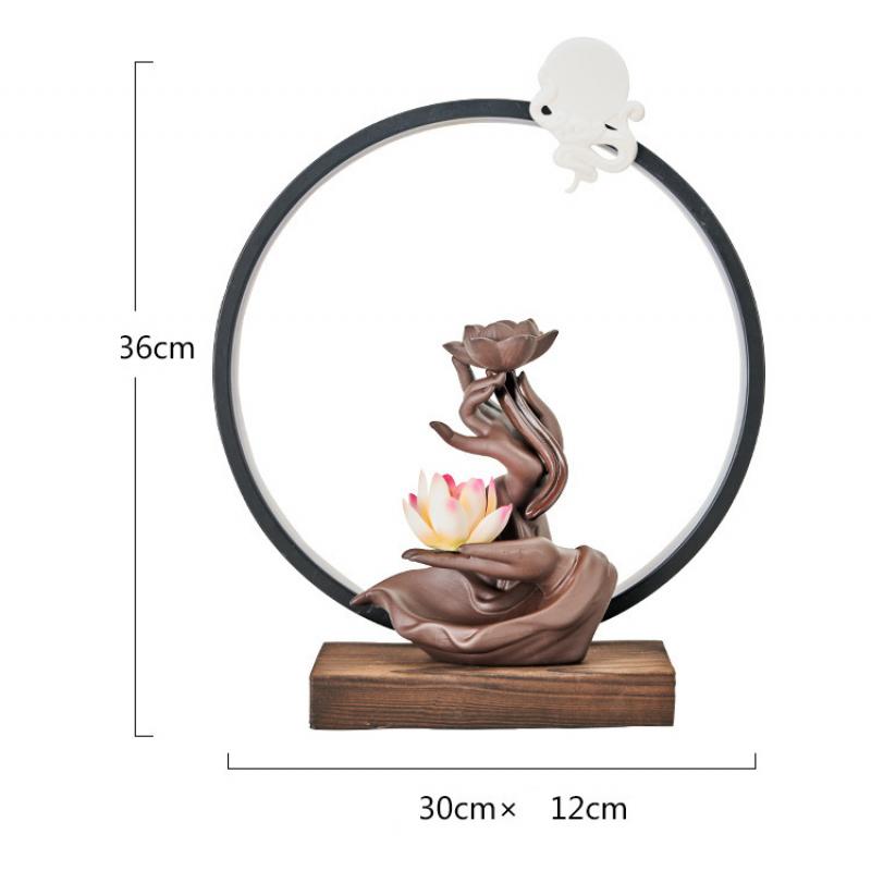Buddhist Backflow Incense Burners