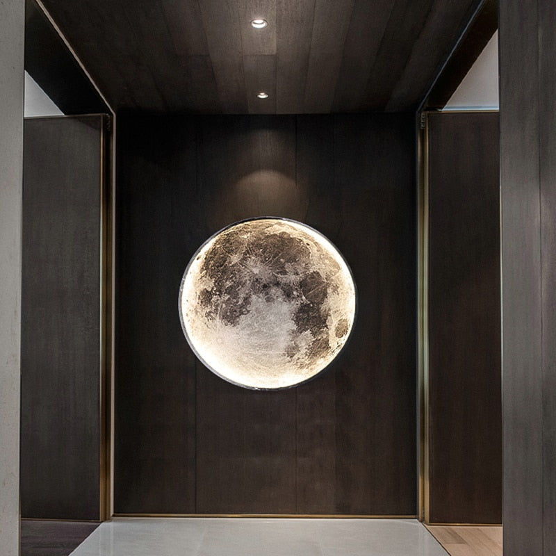 Indoor Moon Wall Lamp