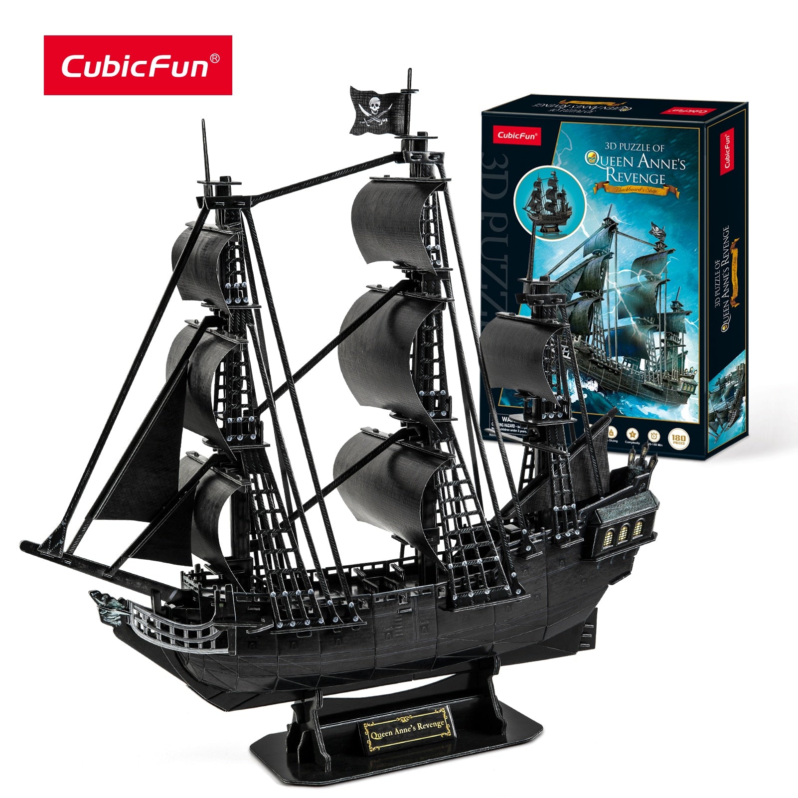 Queen Anne's Revenge 3D Puzzle