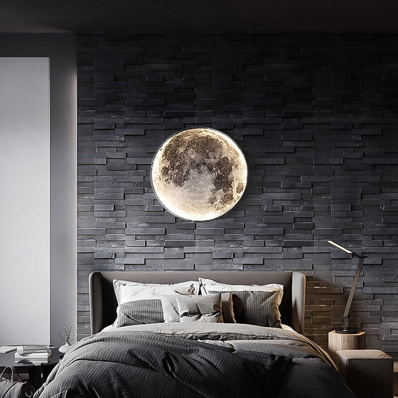 Indoor Moon Wall Lamp