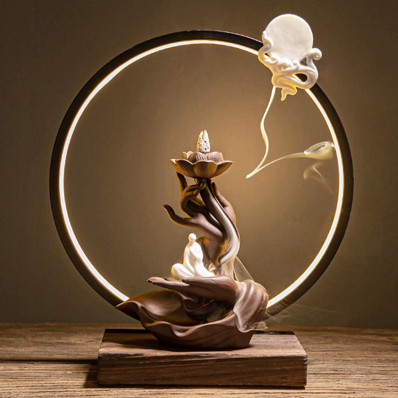 Buddhist Backflow Incense Burners