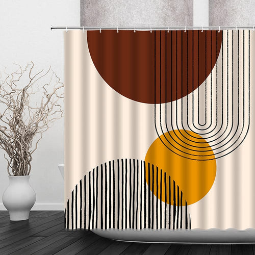 Sunset Arch Design Shower Curtain